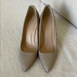 J Crew taupe pumps